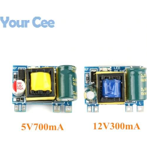 AC-DC 5V 700mA 12V 300mA 3.5W Isolated Switch Power Supply Module Buck Converter Step Down Module 220V turn 5V/12V