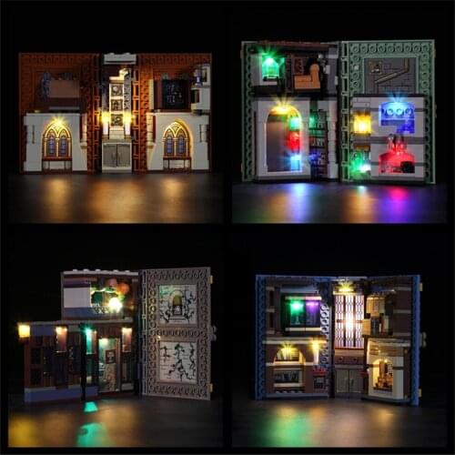 Vonado LED Lighting Set for 76382 76383 76384 76385 Toy Model Light Kit, Not Included the Building Block ( RC Version )