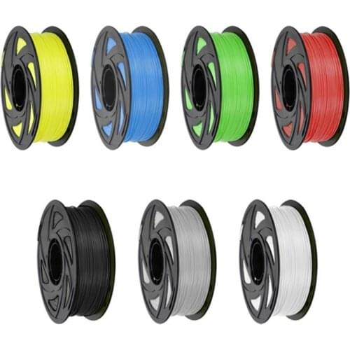 PLA Plus 3D Printer Filament PLA 1.75mm Rainbow 1KG Per Roll More Toughness Non--Toxic Fast Shipping