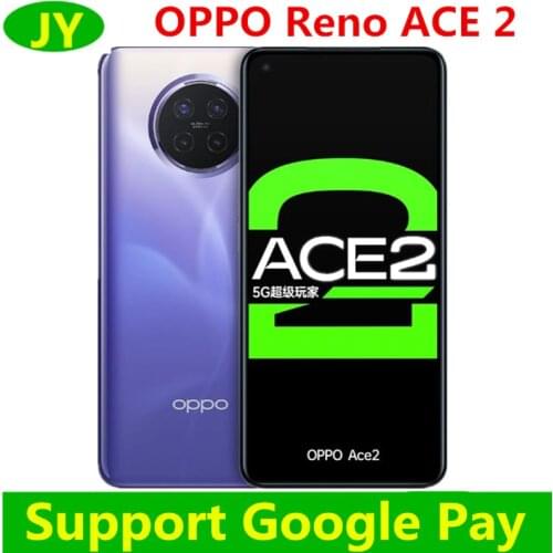 OPPO Reno Ace 2 5G Mobile Phone 6.5 inch 90Hz Snapdragon 865 40W AriVOOC 10W Reverse charge Link Boost 2.0 4000mAh