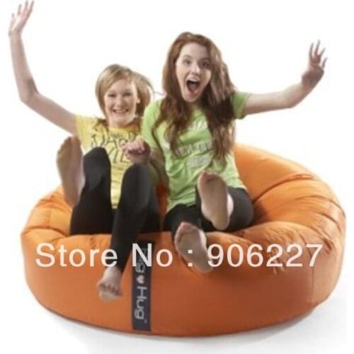 The original!! ISLAND design Orange huddle bean bag,outdoor waterproof beanbag chair,modern two seat bean cushion- free shipping
