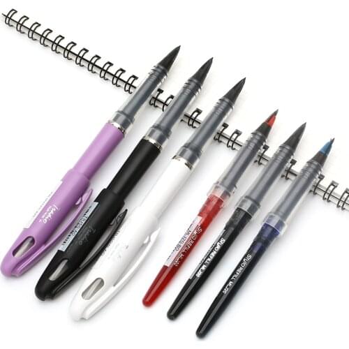 Pentel Tradio Colored Fountain Pen Refill Office Stationery School Supplies Pens Refill Fountain Pen Refills 0.7-2.0mm MLJ20