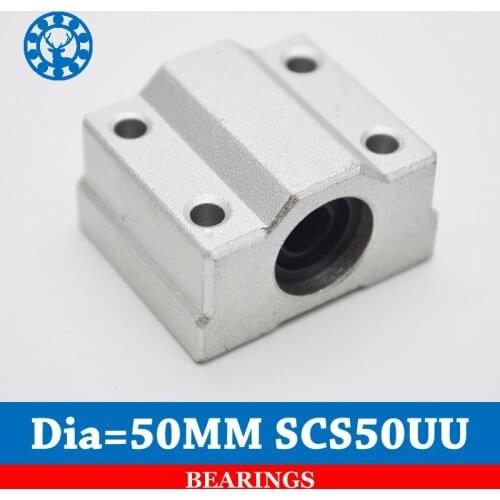 SCS50UU Linear Ball Bearing XYZ Table CNC Router Motion XYZ Slide Block Unit For 50mm Linear Shaft