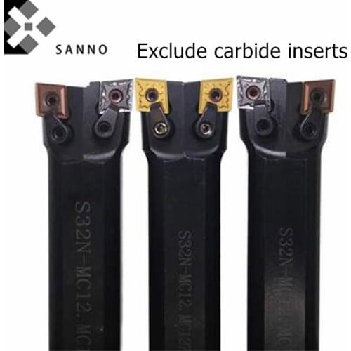 S25 / S32-MC1204R / L Double head turning cutter holder bull-horn cutting tool external turning bar for CN1204 carbide inserts