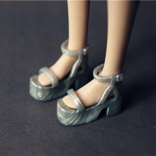 Wholesale Newest Original 1 pair Doll Shoes Fashion Cute shoes for Barbie Doll shoes 1/6
