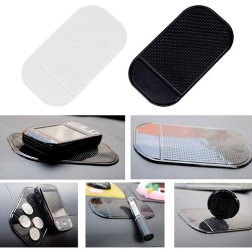 Universal Car Dashboard Anti-Slip Sticky Silica Gel Pad Mount Holder Mat Vehicle Interior Accessories for Keychains Cell A70F