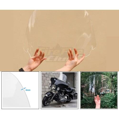 Motorcycle 13" Windshield Windscreen For Harley Touring Street Glide Electra Ultra 1996-2013 Fairing Wind Deflector Accessories