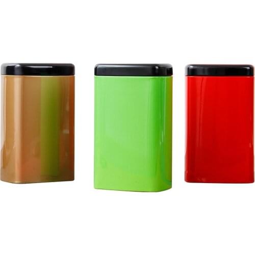 Xin Jia Yi Tea TIn With Clear Lid Packaging Tins For Butter Cookies Cheap Container For Food Pencil Case