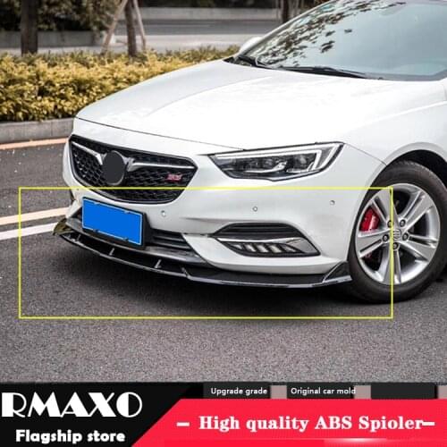 For Opel Insignia Body kit spoiler 2017-2019 For Insignia ABS Rear lip rear spoiler front Bumper Diffuser Bumpers Protector