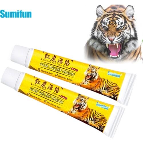 1/2/3pcs Sumifun Tiger Balm Pain Relief Ointment Rheumatoid Powerful Neck Shoulder Muscle Neuralgia Acid Joint Arthritis Cream