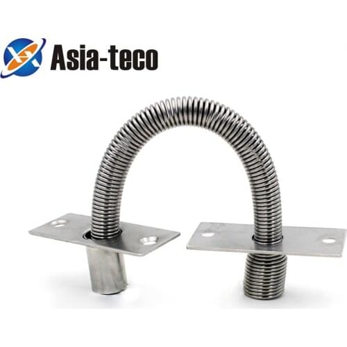 101 Guard wire pipe access control wire crossing device Metal exposed wire spring Door Loop Electric Exposed Mounting protection