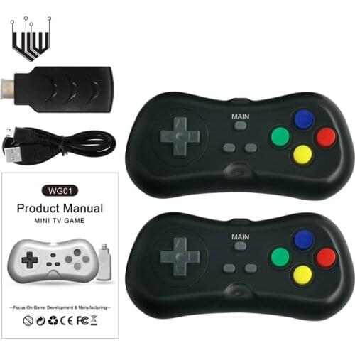 2.4G HD AV Wireless Handheld Game Console 638 620 Games Controller Gamepad Retro Mini Video Game Player With Wireless Receiver