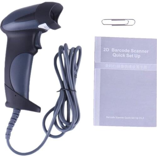 2D barcode scanner USB 2D Handheld Barcode Scanner for QR Code, Data Matrix and PDF417 Code Bar code scanner