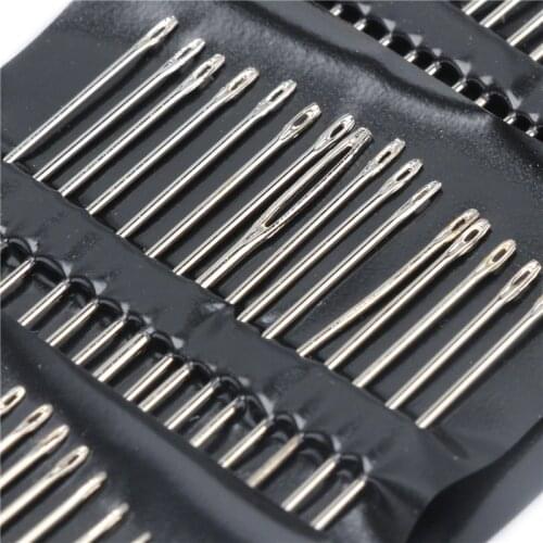 55PCS Metal Silver Stainless Steel Sewing Needles Sewing Pins Set For Home DIY Crafts Hand Tools Set