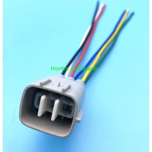 6 pin 6188-0175 Auto assembly headlight plug female sensor connector wire harness