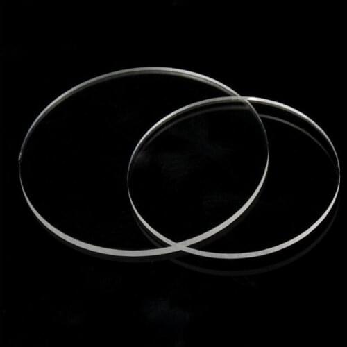 High Quality 40cm 2mm Thickness Clear Extruded Acrylic Circle Acrylic Pendants Wedding Discs Beads Plexiglass For picture frames