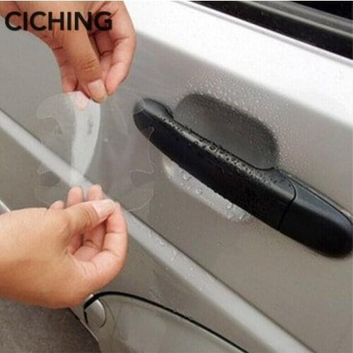 Car-styling door handle sticker protective film for KIA Rio Sorento Sportage Soul Ceed k2 K3 K4 K5 KX3 kx5 K3S accessories