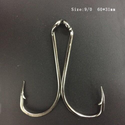 CN05 50 pieces Pack 9/0 Mustad Fishing Hook Stainless Steel Octopus Fishing Hook Mustad Fish Hook