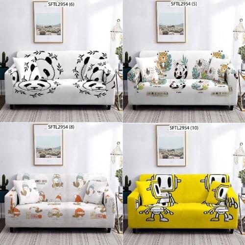 Cartoon panda bird Plaid sofa Plaids and covers all sofas Big sofa sofas for living room large sofas Plaid on the sofa sofa bed