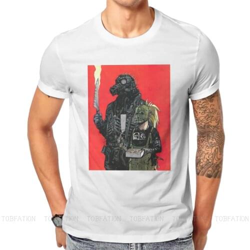 Dorohedoro Japanese Manga Series Tshirt High Quality Graphic Men Vintage Goth Summer Mens Clothes Cotton Harajuku T Shirt
