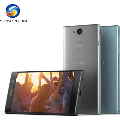 Original Unlocked Sony Xperia XA2 4G LTE Mobile Phone 5.2'' Octa Core 3GB RAM 32GB ROM Android 23MP Single SIM Card CellPhone