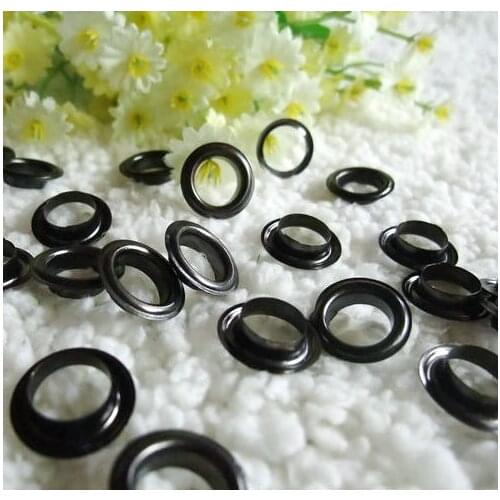 CPAM Shipping 3.5mm Eyelets for Apparel and Scrapbook Shiny Gunmetal color metal eyelets for garment bags wallet etc accessories