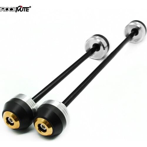 Motorcycle Front Rear Wheel Falling Protector Pad For SUZUKI V-Strom1000 / DL1000 2016-2017 Axle Fork Crash Sliders