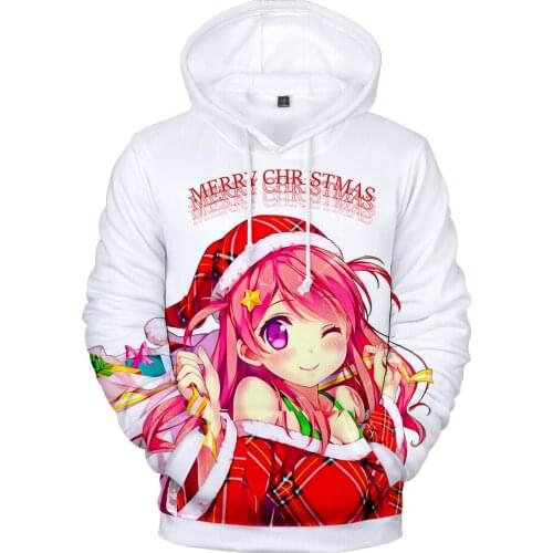 Popular 3D Christmas fashion animal Cat Lovely goddess men women hoodies spring autumn casual pullovers Harajuku sweatshirts