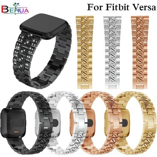 Watchband For Fitbit Versa Replacement fashion luxury Bracelet strap Wristbands For Fitbit Versa smart watch straps Accessories