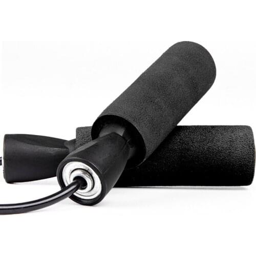 Cross fit Jump Rope Skip Speed & Weighted Jump Ropes with Extra Speed Cable Ball Bearings Anti-Slip Handle for Double Unders