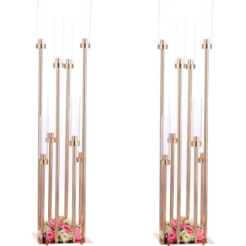 2PCS/5pcs candle holder glass tube just tube without candle holder