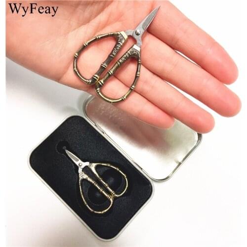 Super Small Scissors Mini Scissors Vintage Scissors Retro Vintage Scissors Classic Antique Sewing Scissors Embroidery Thread DIY