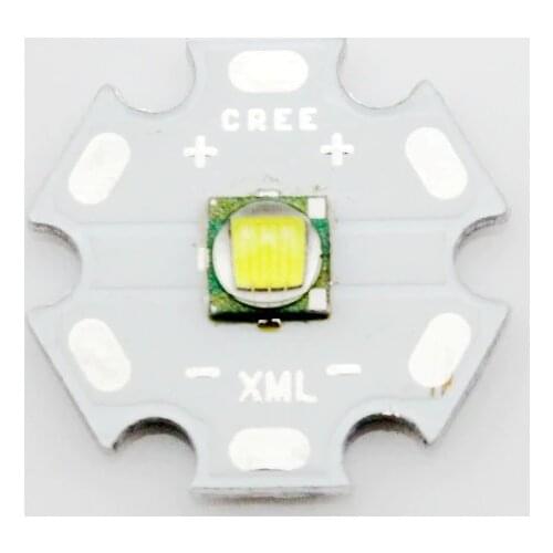 YUPARD New 20mm XM-L T6 LED Bulb T6 LED Emitter For Flashlight DIY