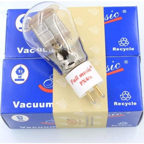 T-059 New Matched Pair TJ Fullmusic PX4/n PX4 Vacuum Electron Tubes Mesh Plate HIFI AUDIO AMP DIY Upgrade