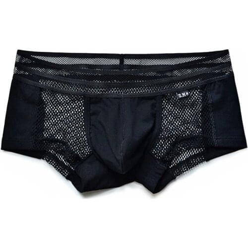 Male underwear underpants gay perspective breathable ropa interior hombre mens boxer summer men underwear boxershorts cueca