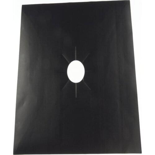 1pc 27x27cm Gas Stove Protectors Cover Liner Aluminum Foil Clean Mat Pad Stove Stovetop Protector Mat Kitchen Accessories