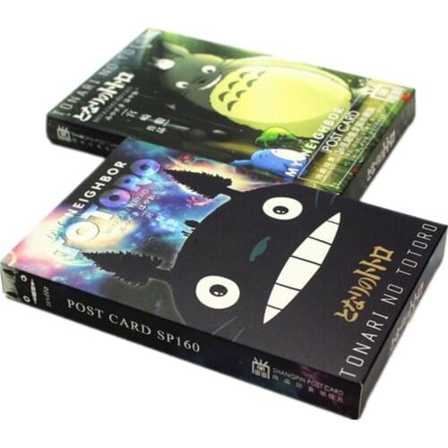 36 pcs/pack Cute My Neighbor Totoro Postcard Greeting Gift Christmas Cards Birthday Card Letter Envelop Stationery