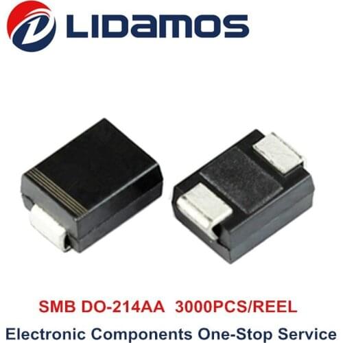 3000PCS SMB S3A S3G US2G US2M ES3D ES3G ES3J SK34 SS34 SK36 SS36 SK54 SS54 SS56 SR560 SS510 SR5100 SS320 SR3200 High Quality