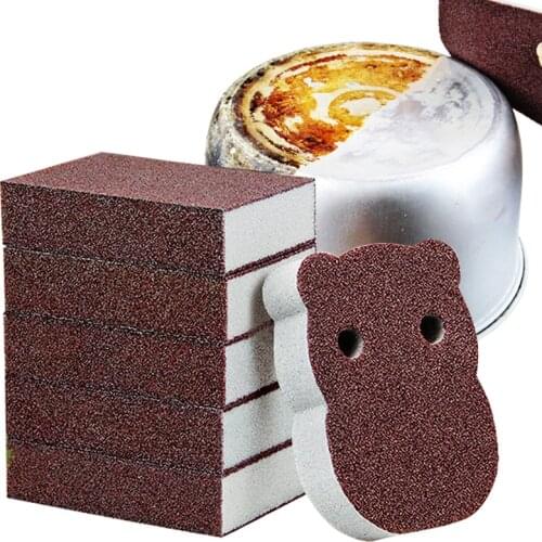 5Pcs Magic Sponge Eraser Kitchen Rust Remover Brush Dish Pot Cleaning Sponge Kitchen Cooktop Clean Tools