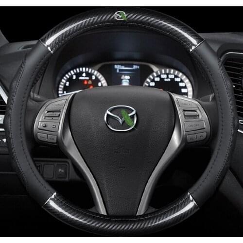 Accessories Genuine Leather Steering Wheel Covers for OPEL