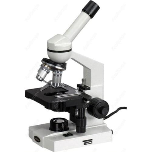 Monocular Biological Microscope--AmScope Supplies Monocular Biological Microscope 40X-2000X