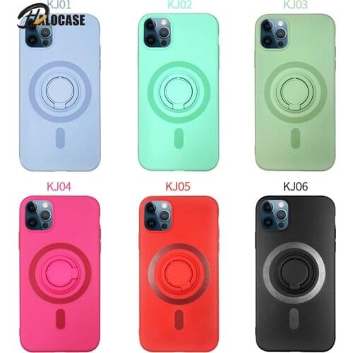 Case For IPhone 12 Pro Max Luxury Liquid Mobile Phone Case With Ring Buckle Protective Cover Shell For iPhone 12 Mini 12 Pro