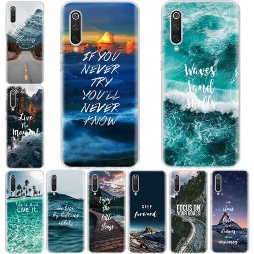 Travel mountain sea beach Phone Case For Xiaomi Note Mi 11 8 9 9T 10 10T Ultra CC9 A1 A2 A3 F1 F2 F3 Lite Pro X3 6X 5X CC9E Cove