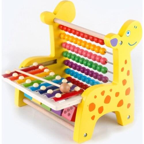 Childrens Educational Toys Wooden Hand Percussion Xylophone For Preschool Kids 8 Scales Toy Musical Instrument Classic Toys