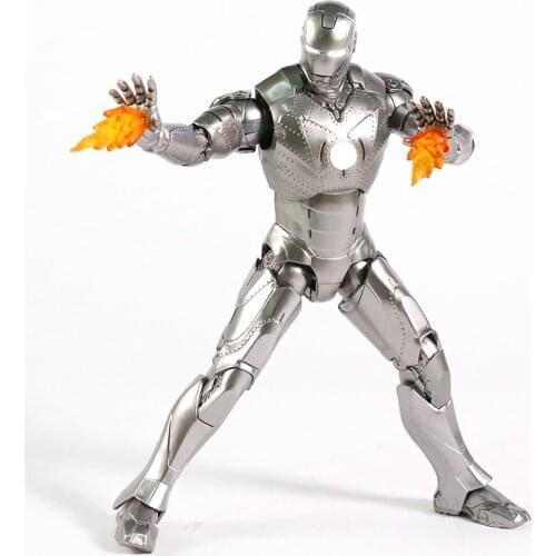 Iron Man MK3 MK2 7" Movie Action Figure Tony Stark Model Doll ZD Toys