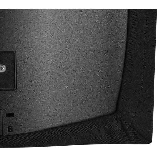 Desktop Computer Flexible 4 Sizes Cover Anti Dust Portable Computer Protective Case Black Lycra Stretch Cloth Effective