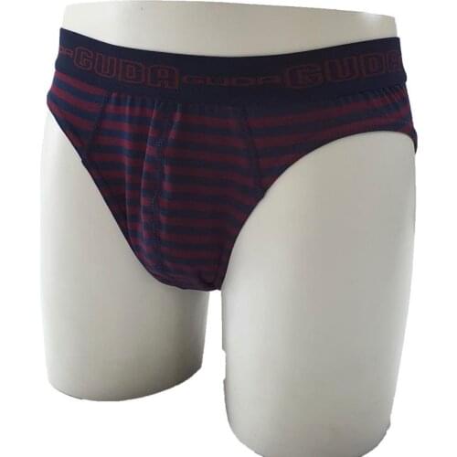Mens Slip Navy Blue Burgundy kln striped 328