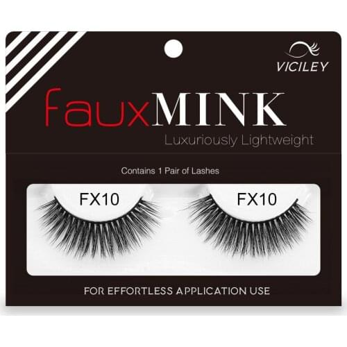 Xinleyong Mink Lashes Thick HandMade Full Strip Lashes Cruelty Free Luxury Mink Lashes False Eyelashes