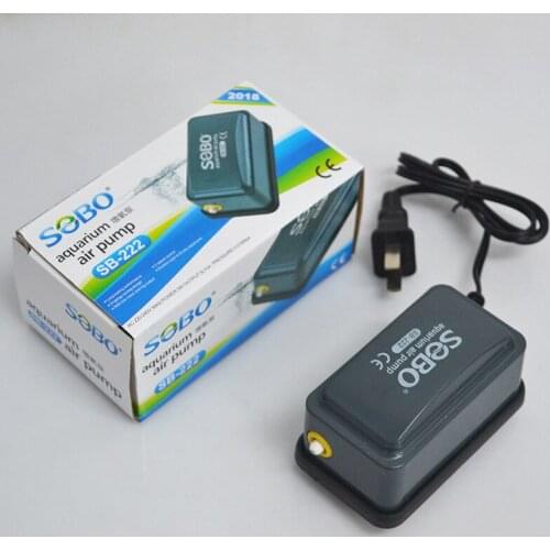 NEW Low Noise Aquarium Air Pump Single Outlet Fish Tank Air Pump Oxygen Air Pump Package Random Pattern