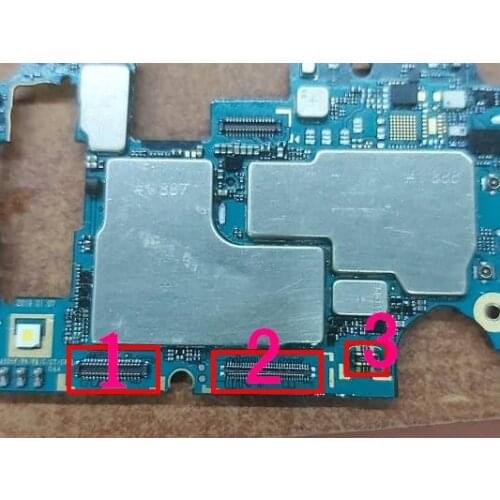 5--100PCS For Samsung A50 A505F A505 Original LCD Display / USB Charging Charger Dock / Battery FPC Contact Connector on Board